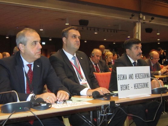 The Delegation of the Parliamentary Assembly of Bosnia and Herzegovina at the 61st annual session of the NATO Parliamentary Assembly
